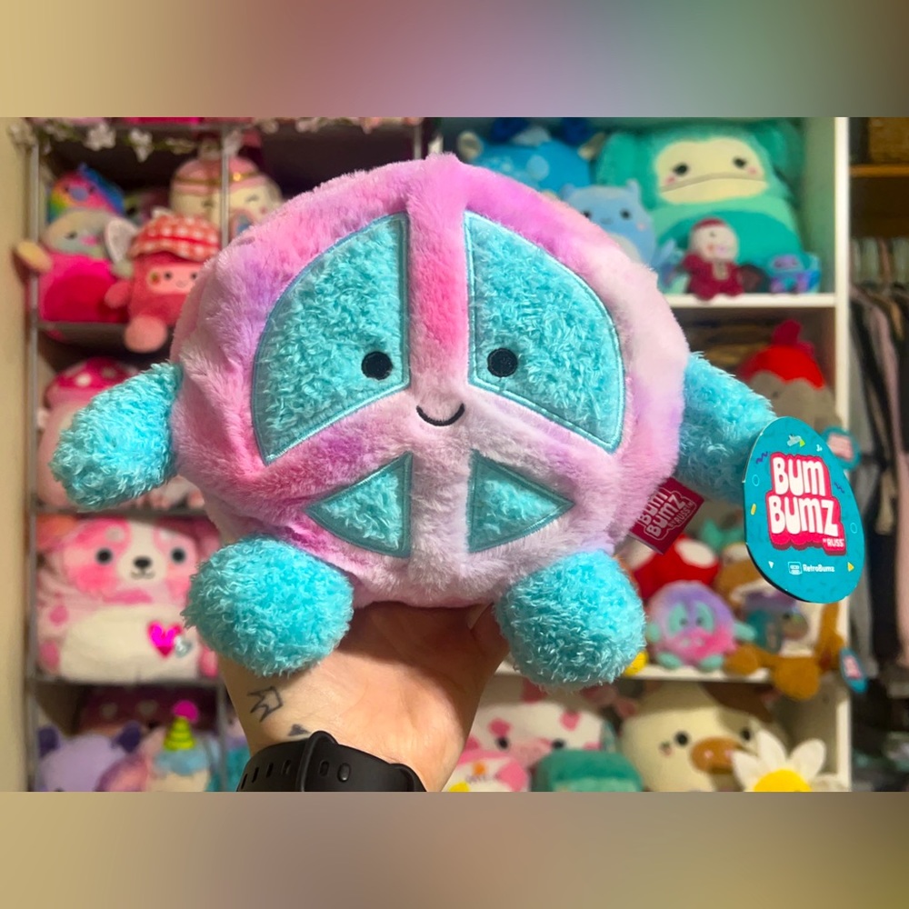 ☮️Megs Peace sign 8” bumbumz ✌️